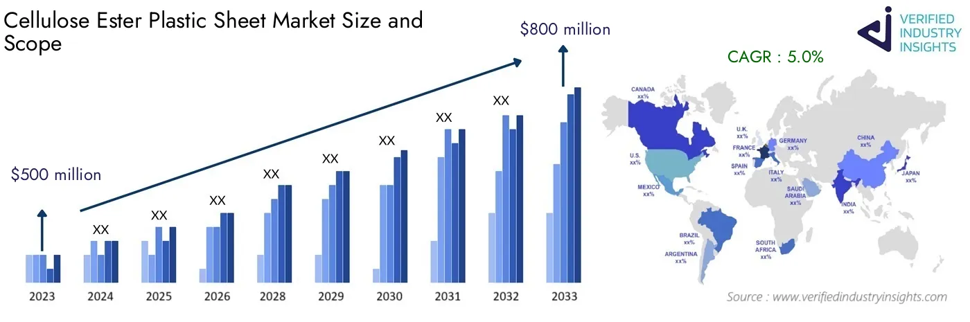 Cellulose Ester Plastic Sheet Industry Global Overview: Market Size, Growth Insights and Forecast